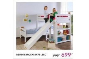 bennie hoekstapelbed nu eur699 per stuk