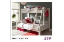 triplo stapelbed nu eur599 per stuk