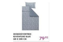 dekbedovertrek adventure blue nu eur