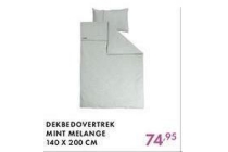 dekbedovertrek mint melange nu eur74 95 per stuk