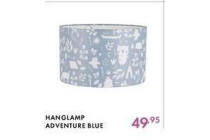 hanglamp adventure blue nu eur49 95 per stuk