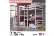 hoogslaper stapelbed finley nu eur819 per stuk