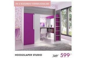 hoogslaper studio nu eur599 per stuk