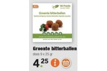 va foods groente bitterballen