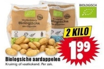 biologische aardappelen