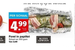 forel in papillot