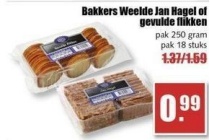 bakkers weelde jan hagel of gevulde flikken