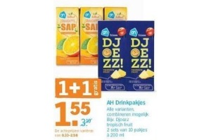 ah drinkpakjes