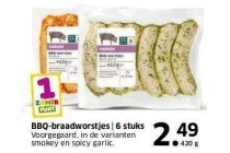 bbq braadworstjes