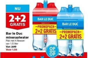 bar le duc mineraalwater