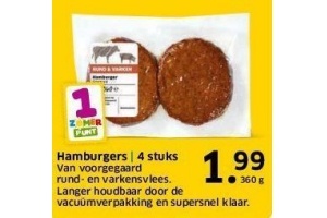 hamburgers