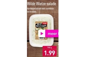 wilde wietze salade