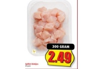 kipfilet blokjes