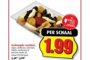 gedroogde vruchten
