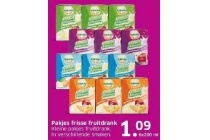 pakjes frisse fruitdrank 6x200 ml