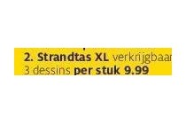 strandtas xl