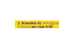 strandtas xl