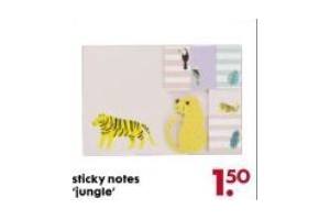 sticky notes jungle