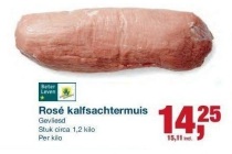 rose kalfsachtermuis