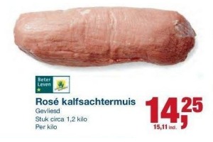 rose kalfsachtermuis