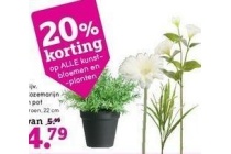 alle kunstbloemen en planten