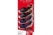 espadrilles met sleehak