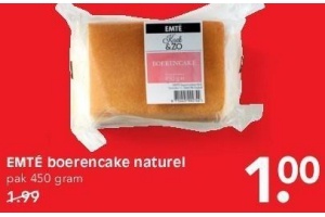 emte boerencake naturel