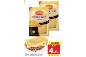 plakken goudse kaas extra oud