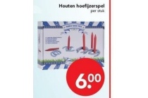 houten hoefijzerspel