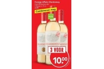 foreign affairs chardonnay