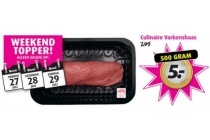 culinaire varkenshaas
