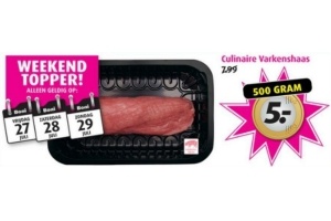 culinaire varkenshaas