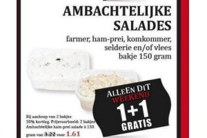 ambachtelijke salades