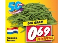sperziebonen