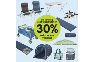 camping en strandartikelen