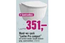 wand wc pack laufen pro compact