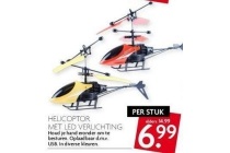 helicoptor met led verlichting