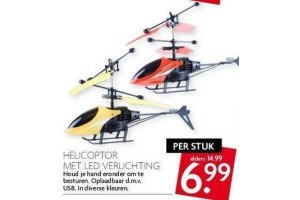 helicoptor met led verlichting