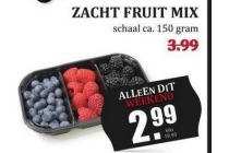 zacht fruit mix