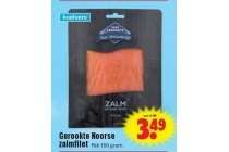 gerookte noorse zalmfilet