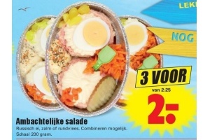 ambachtelijke salade