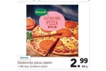 glutenvrije pizza nu eur2 99 per stuk