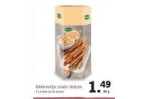 glutenvrije zouten stokjes nu eur1 49 per stuk