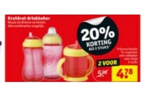 kruidvat drinkbeker