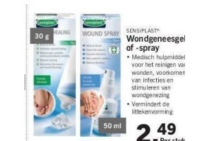 sensiplast wondgeneesgel