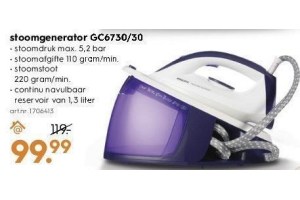 philips stoomgenerator gc6730 30 nu eur99 99 per stuk