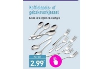 koffielepels of gebakvorkjes set