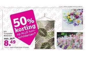 vuilnis op gang brengen blauwe vinvis Alle tuinschilderijen nu met 50% korting - Beste.nl