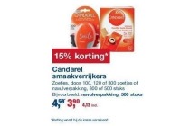 15 korting op candarel smaakverrijkers