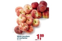 wilde perziken of nectarines